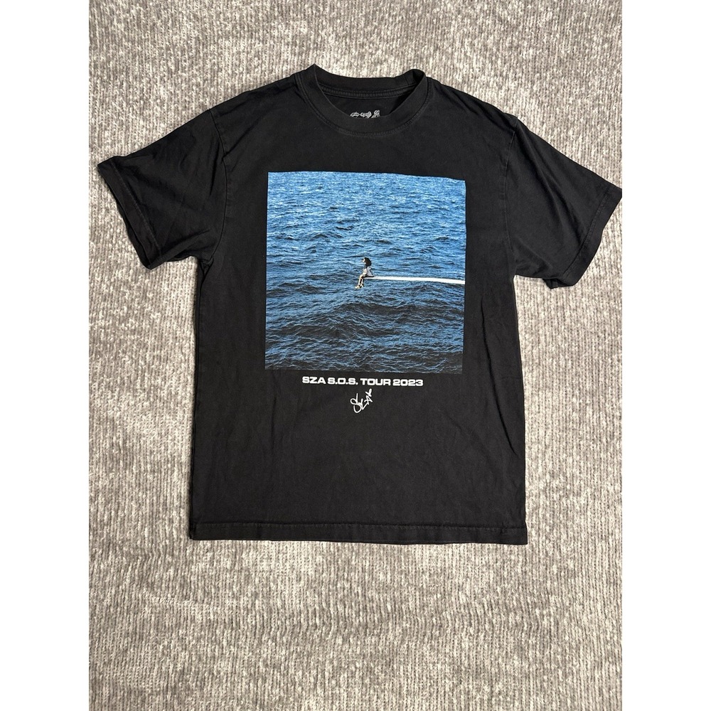 SZA SOS Tour Merch 2023 Authentic Black Shirt Size Small